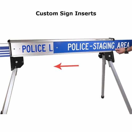 Retracta-Cade Add-on: Custom Sign Inserts - BarrierHQ.com
