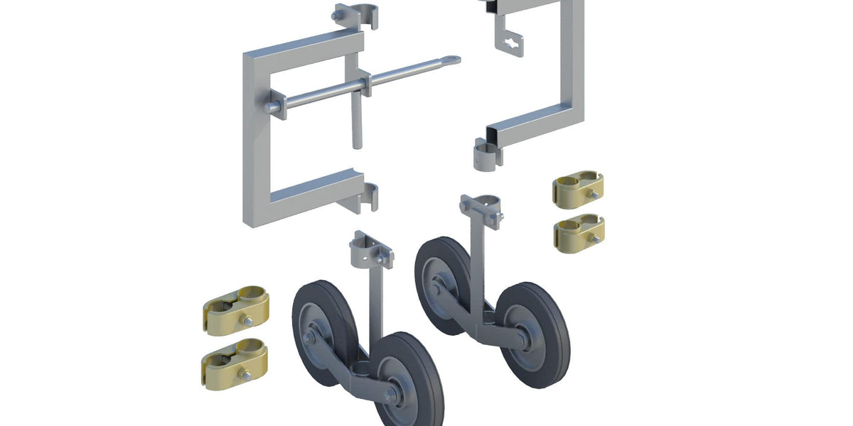 Rolling Vehicle Gate Kit For Temporary Fence BarrierHQ rolling-vehicle-gate-kit-for-temporary-fence-barrierhq