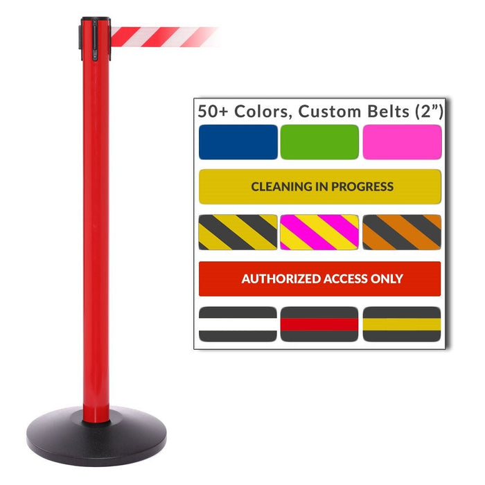 SafetyPRO 250 - 11' ft. belt barrier - BarrierHQ.com