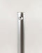 Set of 10 - Museum & Art Gallery Stanchion, 16" Tall, Silver Anodized Economy "Q-Cord" - BarrierHQ.com