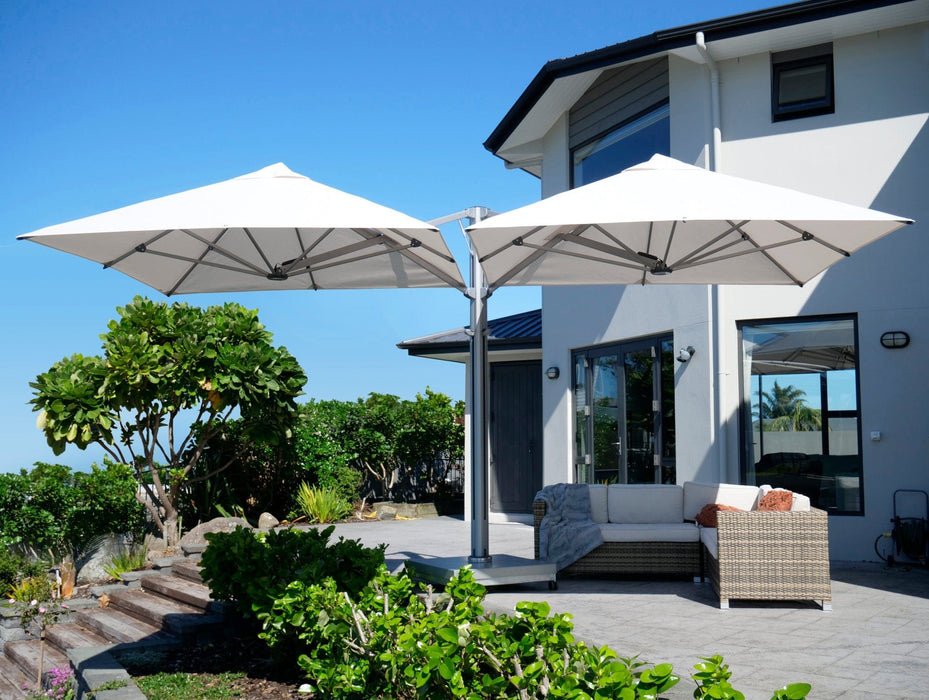 cantilever patio umbrellas commercial Shadowspec Unity Commercial Cantilever Patio Umbrella