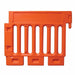 Strongwall ADA Orange Pedestrian Barricade No Sheeting - Top Only, order base separately - BarrierHQ.com