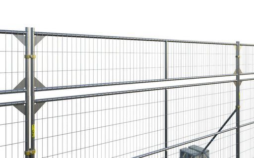 Temporarily Fence Height Extension Panel 12' x 34" - BarrierHQ.com