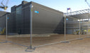 Temporary Construction Fence (8' X 12' ft.) Galvanized Steel, Welded Wire Mesh - BarrierHQ.com