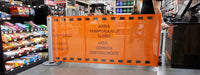 ZonePro Barrier Retractable 3' Wide SAFETY Banner, SINGLE 14' Long. - BarrierHQ.com